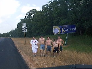 This is about as far into kansas as we got