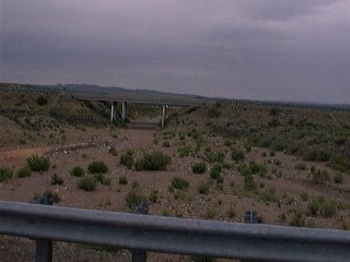 Dry river bed