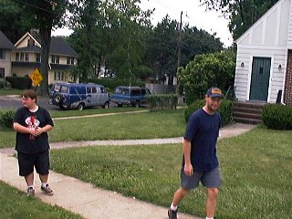 Adam and Kevin in Roselle